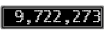 The GaugeControl contains 1 gauge with values: (9,721,996).