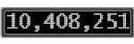The GaugeControl contains 1 gauge with values: (10,408,032).