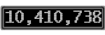 The GaugeControl contains 1 gauge with values: (10,410,527).