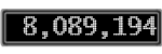 The GaugeControl contains 1 gauge with values: (8,089,178).