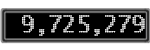 The GaugeControl contains 1 gauge with values: (9,725,169).