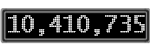 The GaugeControl contains 1 gauge with values: (10,410,527).