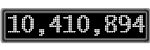 The GaugeControl contains 1 gauge with values: (10,410,483).