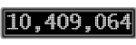 The GaugeControl contains 1 gauge with values: (10,409,040).