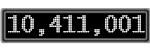 The GaugeControl contains 1 gauge with values: (10,410,889).