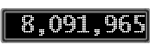 The GaugeControl contains 1 gauge with values: (8,091,573).