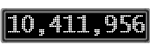 The GaugeControl contains 1 gauge with values: (10,411,308).