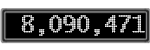 The GaugeControl contains 1 gauge with values: (8,090,300).