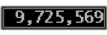 The GaugeControl contains 1 gauge with values: (9,725,433).