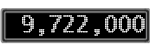 The GaugeControl contains 1 gauge with values: (9,721,838).