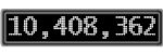 The GaugeControl contains 1 gauge with values: (10,408,291).