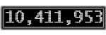 The GaugeControl contains 1 gauge with values: (10,411,966).