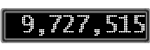 The GaugeControl contains 1 gauge with values: (9,727,087).