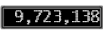 The GaugeControl contains 1 gauge with values: (9,722,304).
