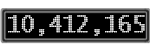 The GaugeControl contains 1 gauge with values: (10,411,938).