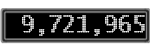 The GaugeControl contains 1 gauge with values: (9,721,602).