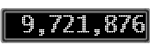 The GaugeControl contains 1 gauge with values: (9,721,590).