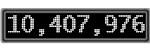 The GaugeControl contains 1 gauge with values: (10,407,660).