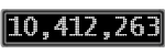 The GaugeControl contains 1 gauge with values: (10,411,941).