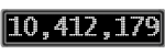 The GaugeControl contains 1 gauge with values: (10,411,938).