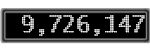 The GaugeControl contains 1 gauge with values: (9,725,438).