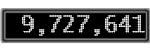 The GaugeControl contains 1 gauge with values: (9,726,297).