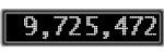 The GaugeControl contains 1 gauge with values: (9,725,173).