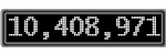 The GaugeControl contains 1 gauge with values: (10,409,007).