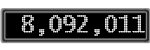 The GaugeControl contains 1 gauge with values: (8,091,574).
