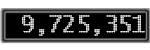 The GaugeControl contains 1 gauge with values: (9,725,170).