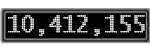 The GaugeControl contains 1 gauge with values: (10,407,691).
