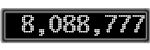 The GaugeControl contains 1 gauge with values: (8,087,833).