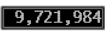 The GaugeControl contains 1 gauge with values: (9,721,995).