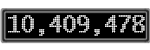 The GaugeControl contains 1 gauge with values: (10,408,975).