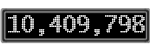 The GaugeControl contains 1 gauge with values: (10,409,810).
