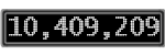 The GaugeControl contains 1 gauge with values: (10,408,948).