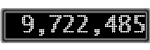 The GaugeControl contains 1 gauge with values: (9,722,319).