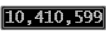 The GaugeControl contains 1 gauge with values: (10,410,732).