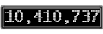 The GaugeControl contains 1 gauge with values: (10,410,527).