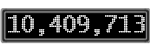 The GaugeControl contains 1 gauge with values: (10,409,490).