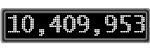 The GaugeControl contains 1 gauge with values: (10,409,790).