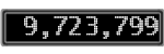 The GaugeControl contains 1 gauge with values: (9,723,441).