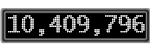 The GaugeControl contains 1 gauge with values: (10,409,810).