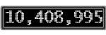The GaugeControl contains 1 gauge with values: (10,409,075).