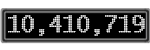 The GaugeControl contains 1 gauge with values: (10,410,750).