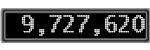 The GaugeControl contains 1 gauge with values: (9,727,085).
