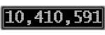 The GaugeControl contains 1 gauge with values: (10,408,284).