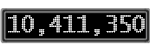 The GaugeControl contains 1 gauge with values: (10,410,896).