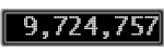 The GaugeControl contains 1 gauge with values: (9,724,456).