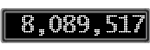 The GaugeControl contains 1 gauge with values: (8,089,442).